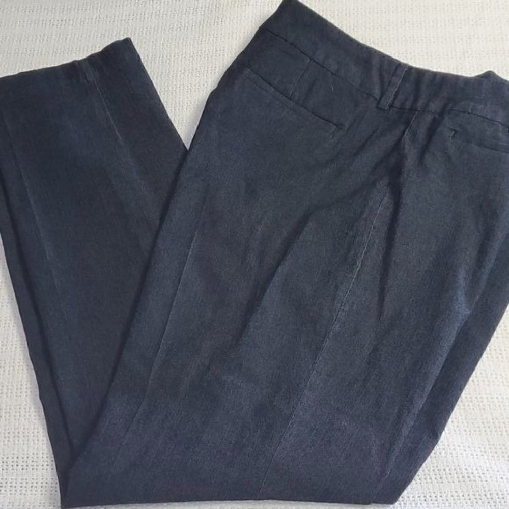 Attyre New York‎ Kerry High Rise Belt Looped Dark Blue Sz 16 Jeans w Pockets
